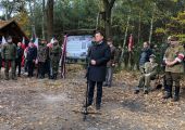 I MARSZ PAMIĘCI W HOŁDZIE POLEGŁYM I POMORDOWANYM W LASACH JABŁONOWSKICH, foto nr 5, Gmina Jabłonna